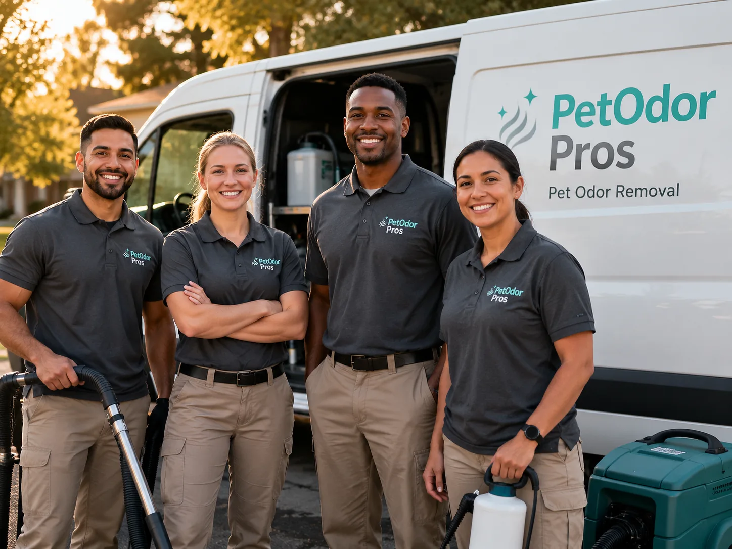 Pet Odor Removal team serving Irons, MI